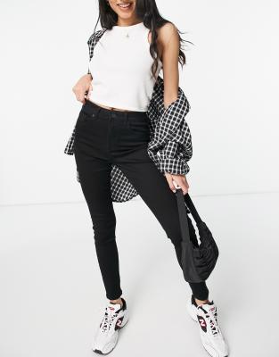 vero moda black jeans