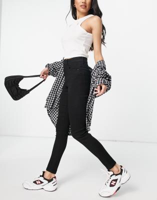 vero moda high waist skinny jeans