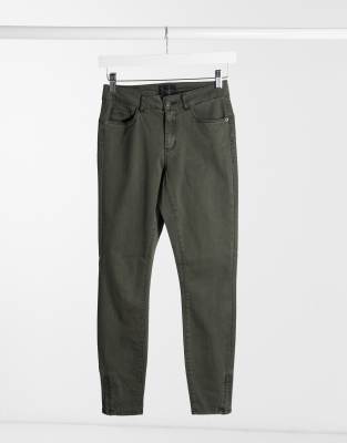 dark green skinny jeans