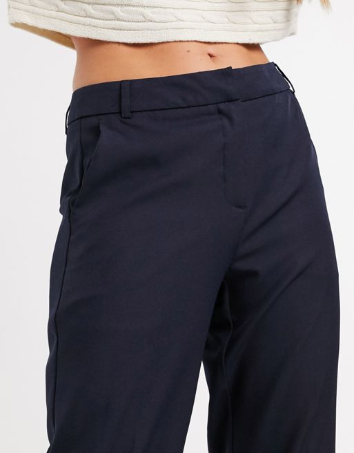 Vero Moda skinny fit trousers in navy