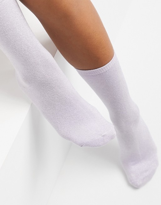 Vero Moda socks in lilac