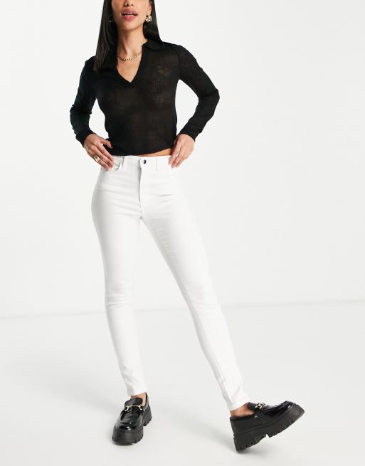 Vero Moda - Sophia - Jean skinny - Blanc, 2 de 4