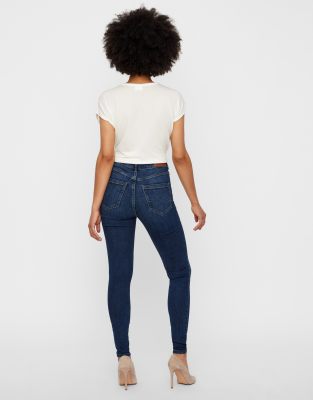 Vero Moda Sophia Skinny Jeans In Blue