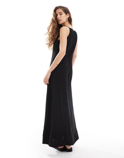 Vero Moda - Sort cami-maxikjole, 4 af 4