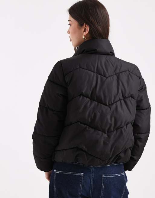 Vero Moda - Sort dynejakke, 3 af 4