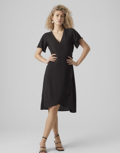 Vero Moda - Sort kjole - view 1
