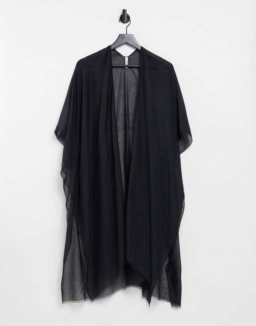 Vero Moda - Sort strandkaftan