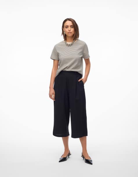 Vero Moda - Sorte culottebukser - view 1