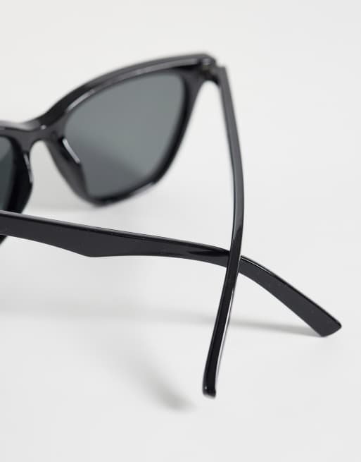 Vero Moda - Sorte kantede cat eye-solbriller, 2 af 3