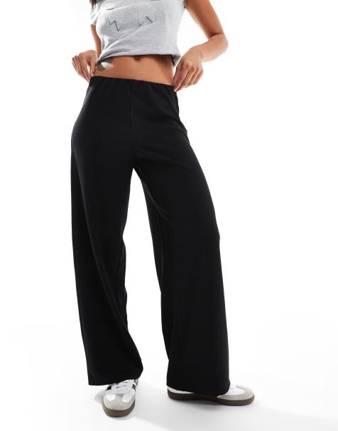 Vero Moda - Sorte løstsiddende pull-on-bukser - view 1