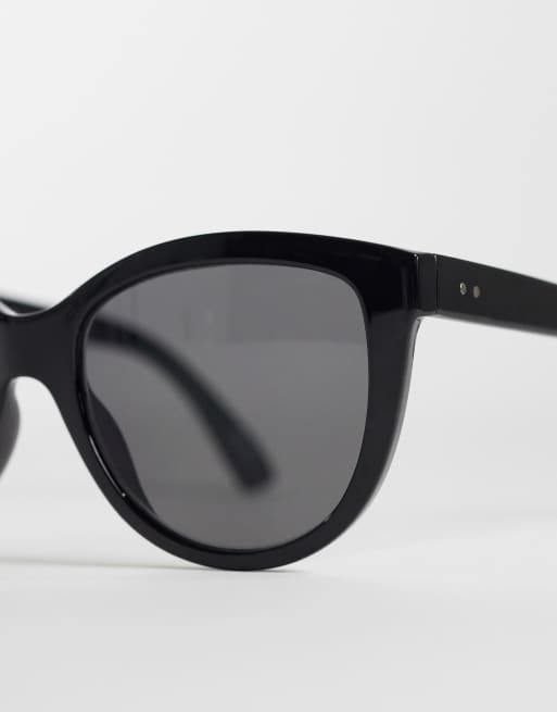 Vero Moda - Sorte store runde solbriller, 2 af 3