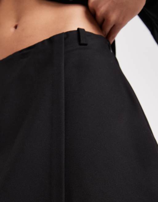 Vero Moda spódnicospodnie kopertowe z paskiem w kolorze czarnym, 3 z 5