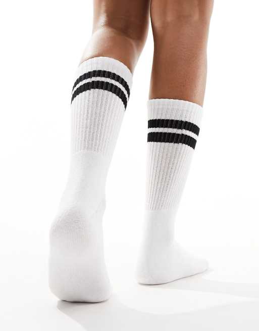Vero Moda sport socks in white, 3 of 4