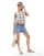 Vero Moda Square Crochet Knit Cropped Tank Top In Blue