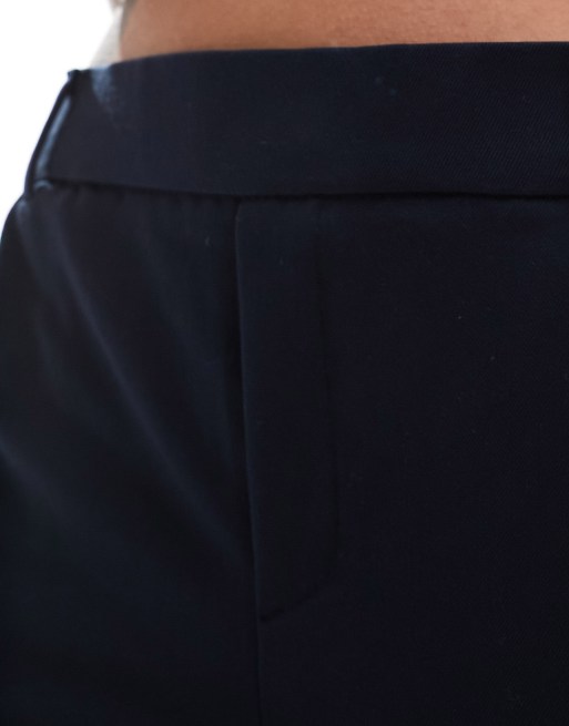 Vero Moda straight leg trousers in navy, 2 of 5
