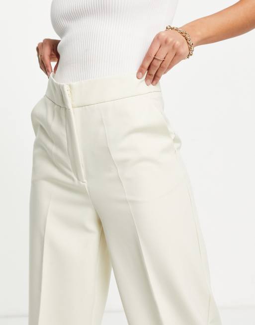 Vero Moda stretch ankle pants cream | ASOS