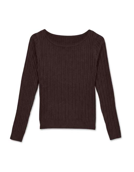 Vero Moda Strickoberteil in Schokobraun, 5 von 5