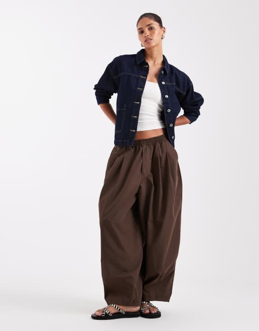 Vero Moda - Surchemise en jean avec poches avant - Bleu foncé brut, 3 de 4