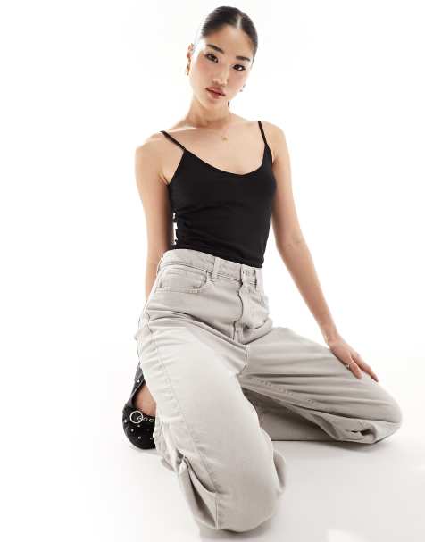 Vero Moda – Svart mjukt linne i lång modell - view 1