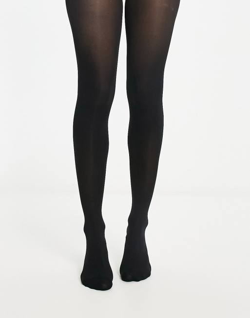 Vero Moda – Svarta strumpbyxor, 50 denier, 3 av 4