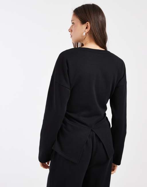 Vero Moda - Sweat d'ensemble cintré à la taille - Noir, 4 de 4