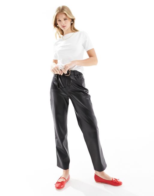 Vero Moda - T-shirt ajusté à encolure bateau - Blanc, 3 de 4