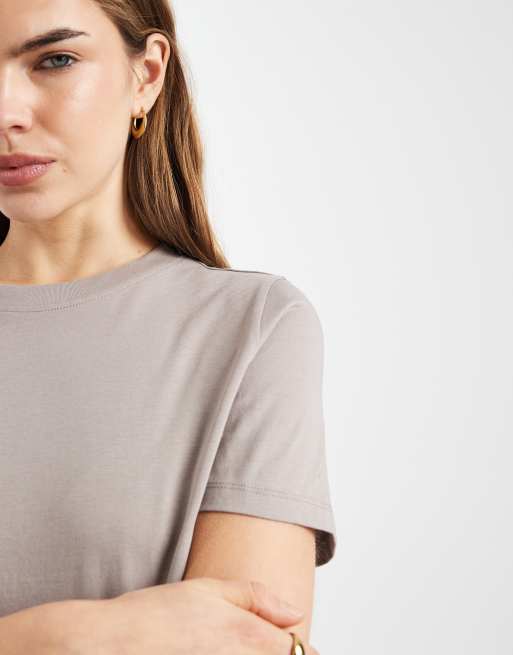 Vero Moda - T-shirt - Beige pierre de lune, 2 de 4
