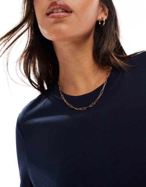 Vero Moda - T-shirt - Bleu marine, 3 de 4