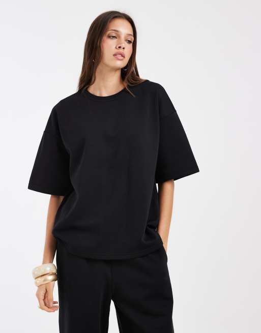 Vero Moda - Coordinato oversize nero in felpa, 2 di 3