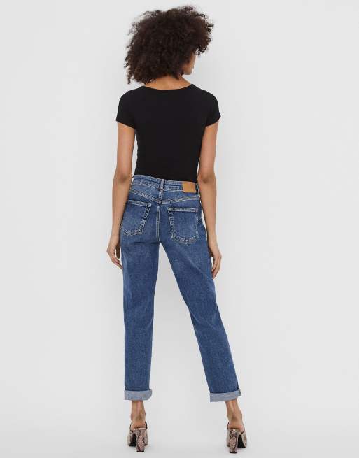 Vero Moda T-shirt in black, 6 of 7