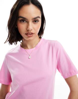 Vero Moda - T-Shirt in Bonbonrosa