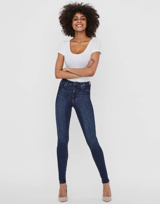 Vero Moda T-shirt in bright white, 3 of 7