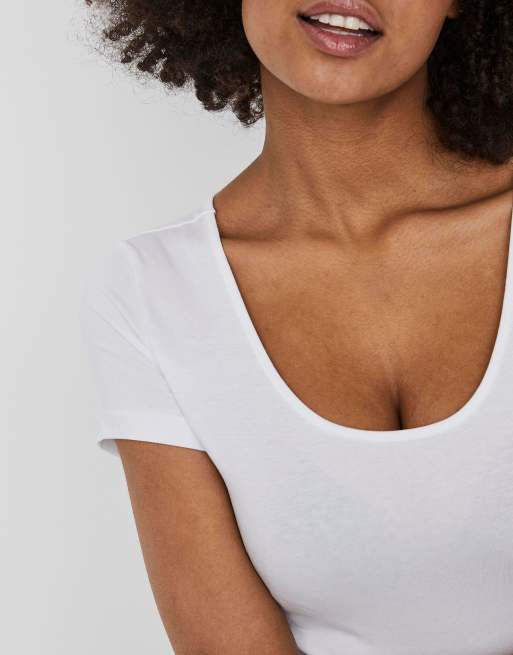 Vero Moda T-shirt in bright white, 4 of 7