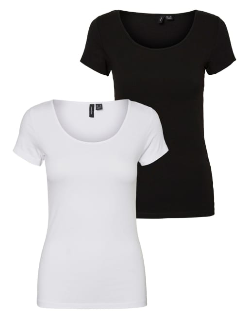 Vero Moda T-shirt in bright white, 7 of 7