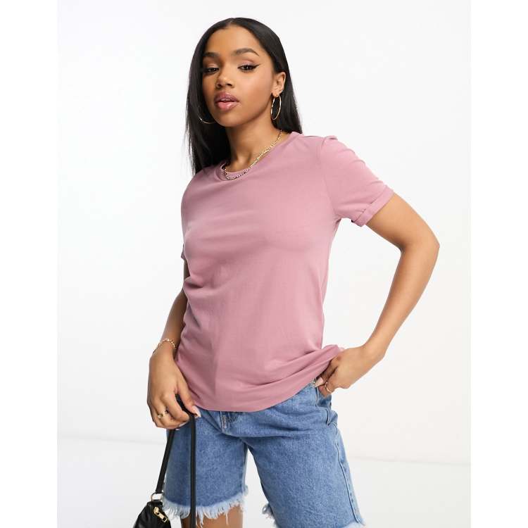 Vero Moda t-shirt in bright pink