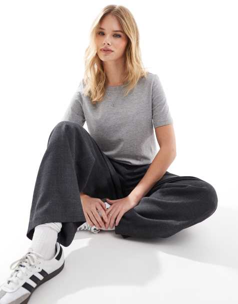 Vero Moda t-shirt in light grey melange - view 1