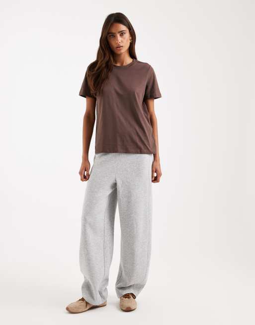 Vero Moda – T-shirt w kolorze czekoladowym, 3 z 4
