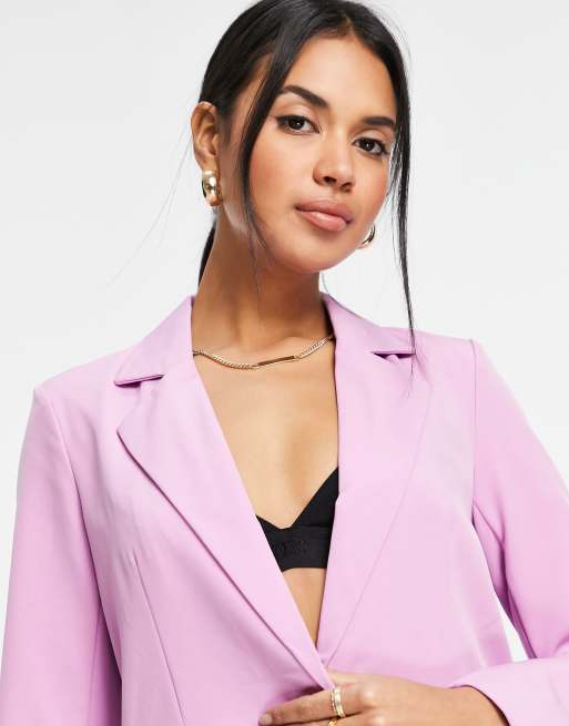 Vero Moda Theatroian Blazer in Hot Pink