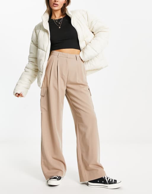 Tailored cargo sale pants