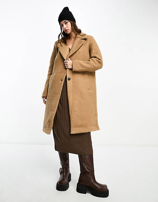 Vero Moda - tailored coat in camel
