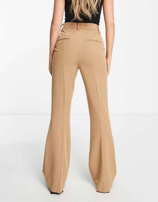 ASOS EDITION tailored pants in camel