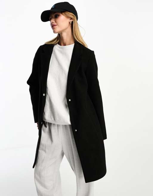 Vero moda clearance fitted tailored coat