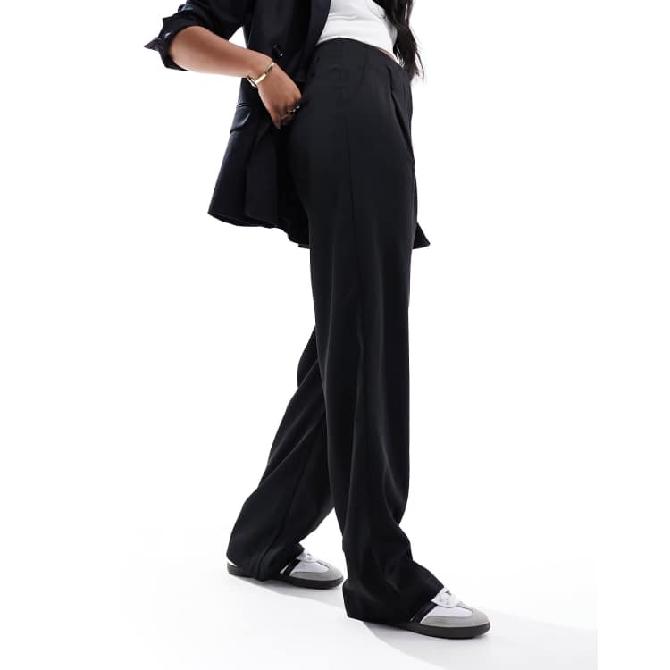 メンズウェア RUFFLOG WIDE STRETCH BELTED PANTS BLACK RUFFLOG WIDE STRETCH BELTED PANTS BLACK