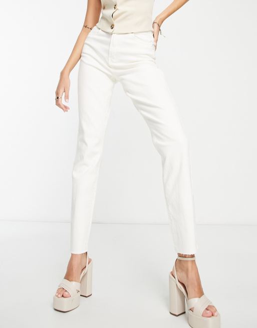 Vero Moda Tall - Brenda - Jean droit - Crème, 3 de 4