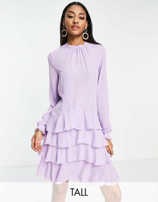 Vero moda lavender store dress