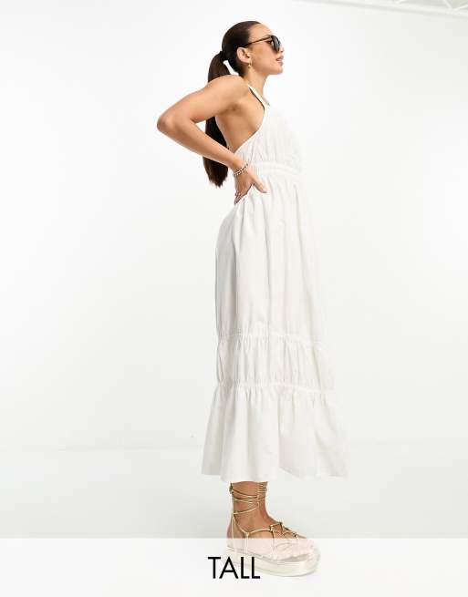 Vero moda 2025 white maxi dress