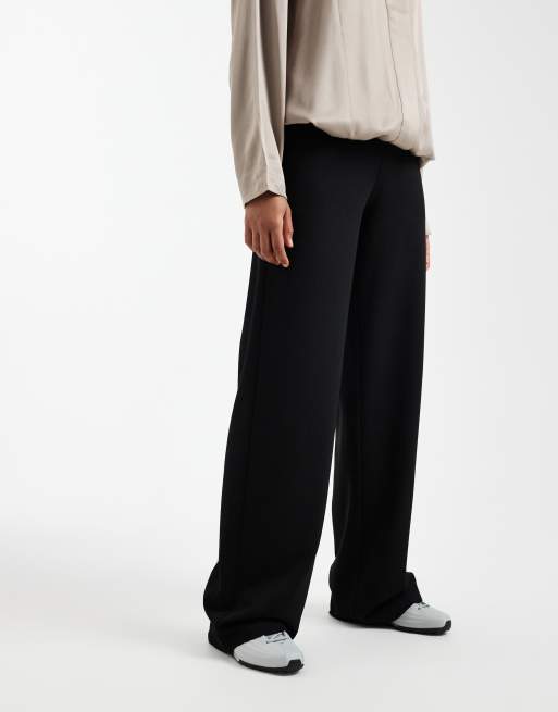 Vero Moda Tall – Czarne luźne wsuwane spodnie, 2 z 5