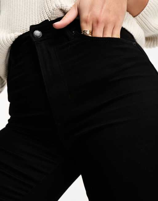 Vero Moda Tall – Eng geschnittene Jeans in Schwarz, 4 von 5