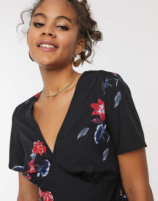 vero moda a line dress VERO MODA Embroidered A-Line Dress