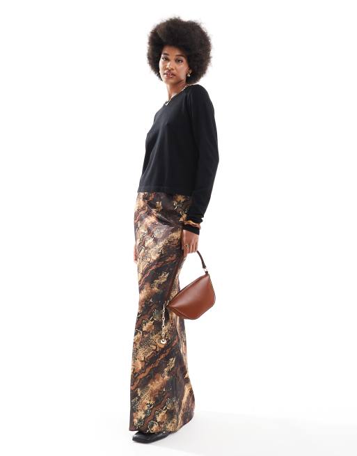 Vero Moda - Tall - Gebreide trui met ronde hals in zwart, 3 van 4